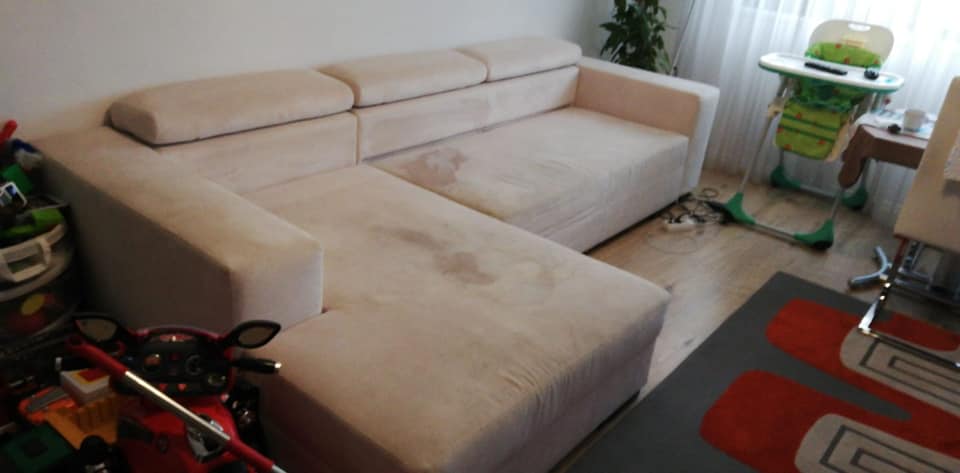 canapea vu canapea, curatare, pete, tapiterie, bej, textila - topmop.ro